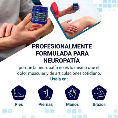 Neuropathy Cream — Alivio inmediato para el ardor y hormigueo