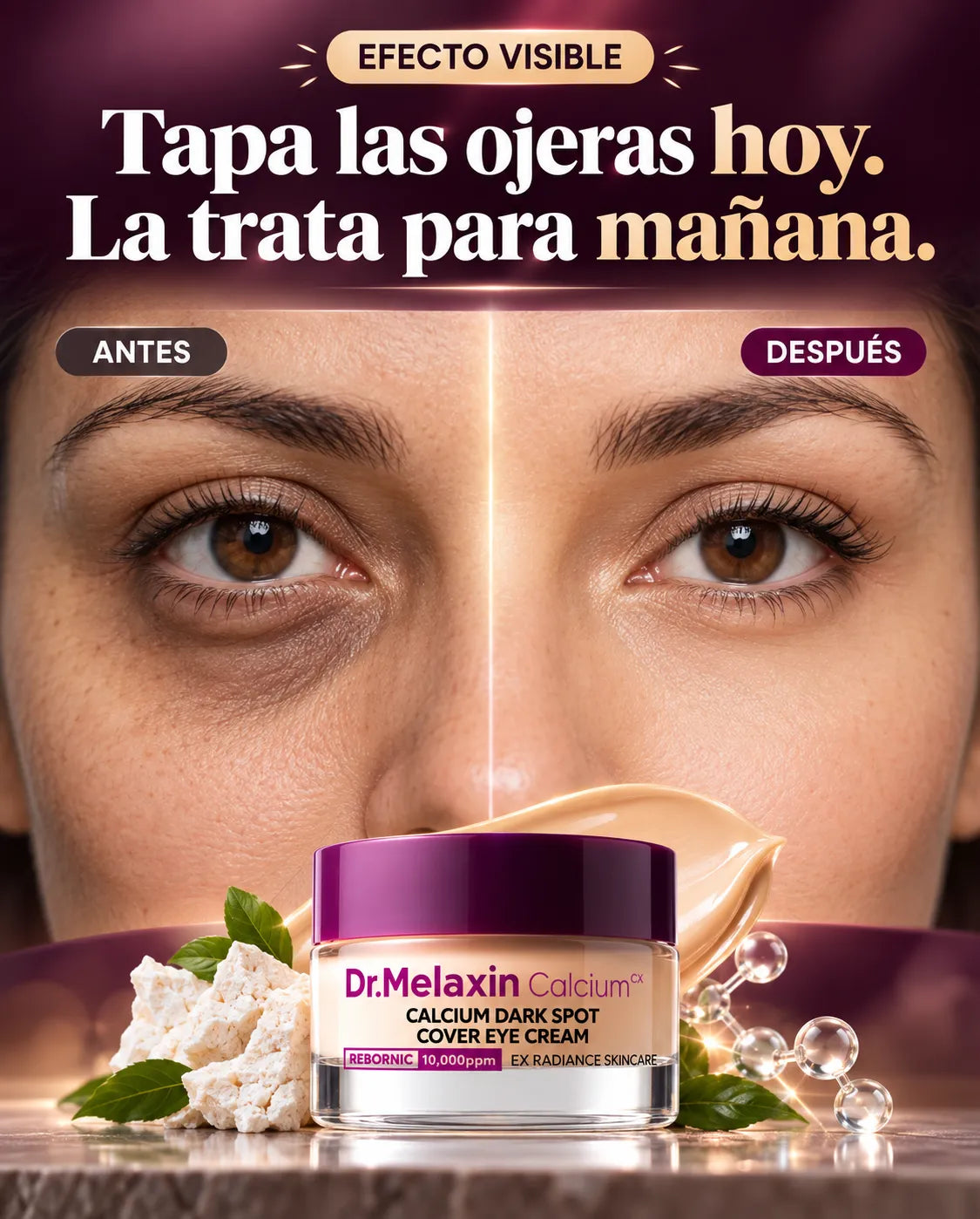 Dr.Melaxin Calcium Cream - Resultados visibles desde el primer uso